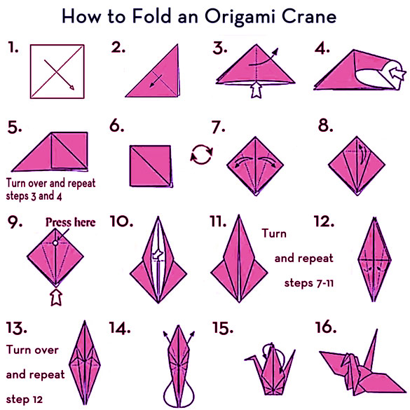 Origami Crane How To Do Origami